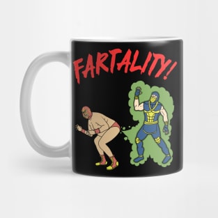 Funny Dirty Grappler Farter Bizarre Combat Fartality! Mug